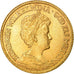 Coin, Netherlands, Wilhelmina I, 10 Gulden, 1912, MS(63), Gold, KM:149