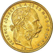 Moneda, Hungría, Franz Joseph I, 8 Forint 20 Francs, 1888, Kormoczbanya, EBC