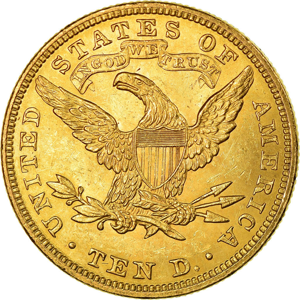 Monnaie, États-Unis, Coronet Head, $10, Eagle, 1907, Philadelphie, SPL, Or
