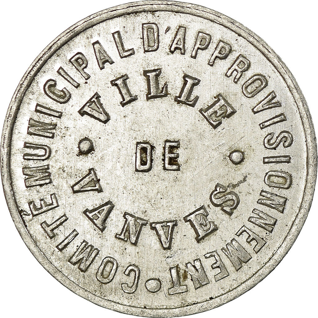 Coin, France, Comité Municipal d'Approvisionnement, Vanves, 5 Centimes