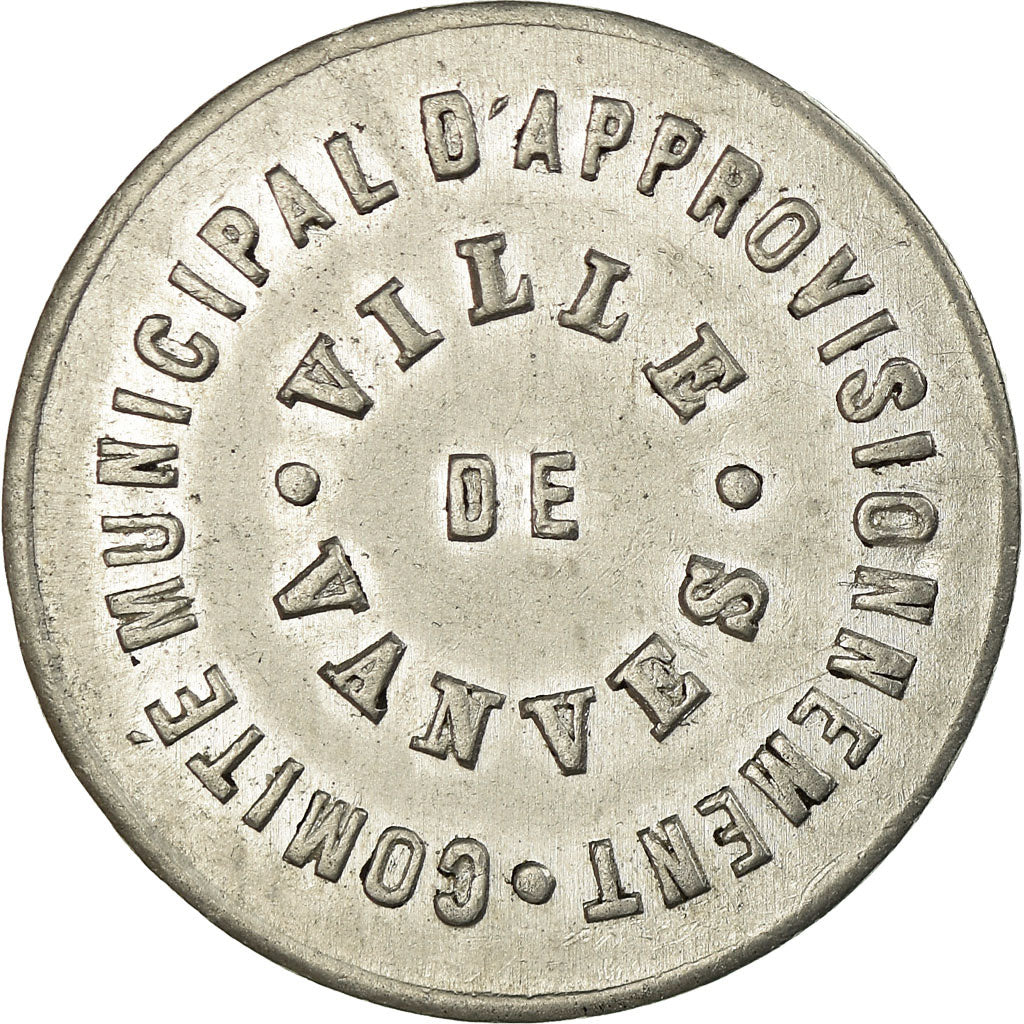 Coin, France, Comité Municipal d'Approvisionnement, Vanves, 10 Centimes