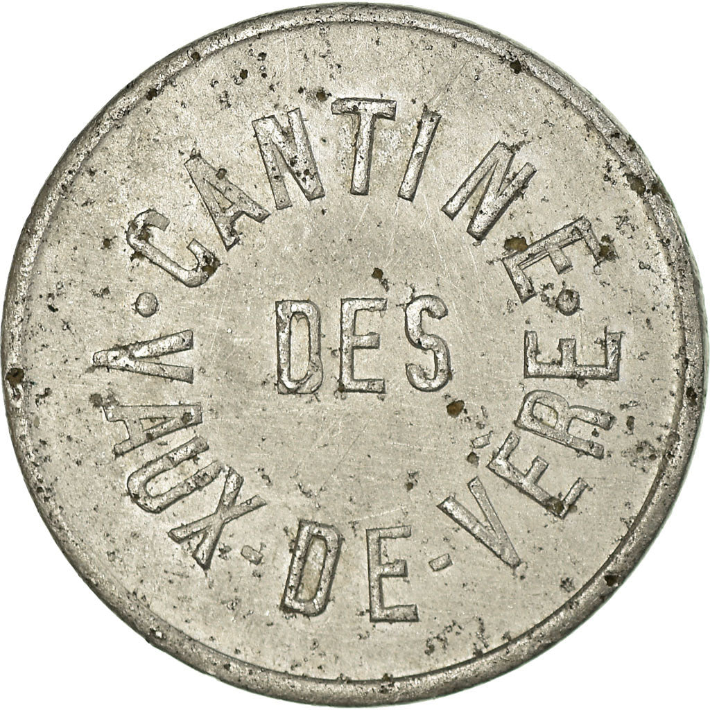 Monnaie, France, Cantine des Vaux-de-Vère, Athis-de-l'Orne, 25 Centimes, TTB