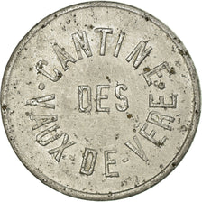 Monnaie, France, Cantine des Vaux-de-Vère, Athis-de-l'Orne, 25 Centimes, TTB