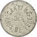 Monnaie, France, Cantine des Vaux-de-Vère, Athis-de-l'Orne, 25 Centimes, TTB
