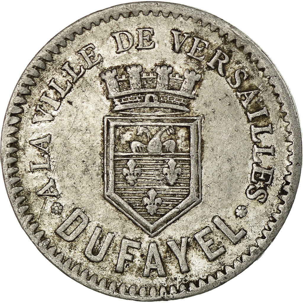 Monnaie, France, Ville de Versailles (A la), DUFAYEL, Versailles, 10 Centimes
