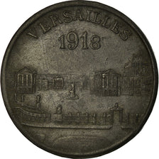 Monnaie, France, Groupes Commerciaux, Versailles, 25 Centimes, 1918, TTB, Zinc