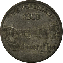 Moneta, Francia, Groupes Commerciaux, Versailles, 25 Centimes, 1918, BB, Zinco