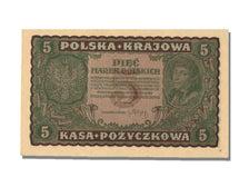 Poland, 5 Marek, 1919, KM #24, 1919-08-23, UNC(65-70), DE
