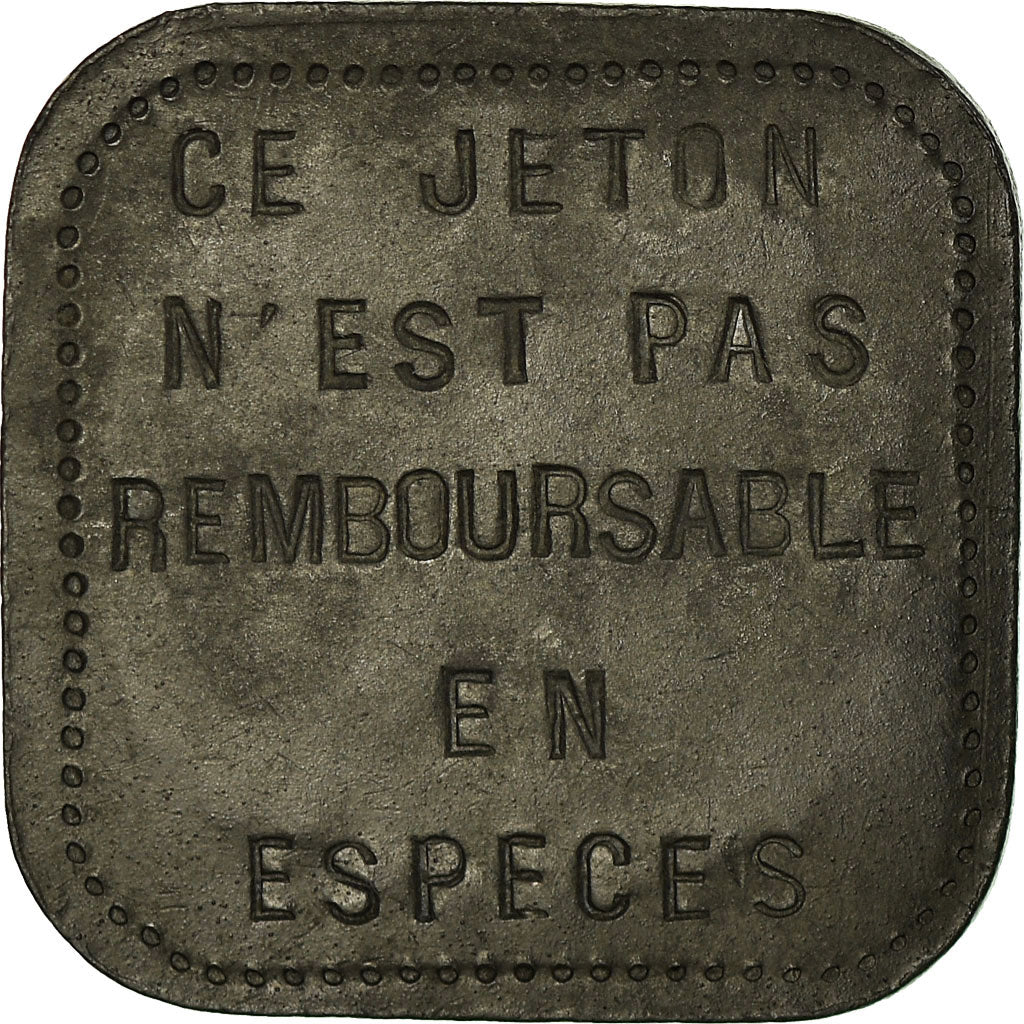 Monnaie, France, Tramways, Clermont-Ferrand, 25 Centimes, TTB+, Zinc, Elie:70.3