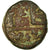 Moneta, Heraclius, 12 Nummi, 610-641, Alexandria, F(12-15), Miedź, Sear:861