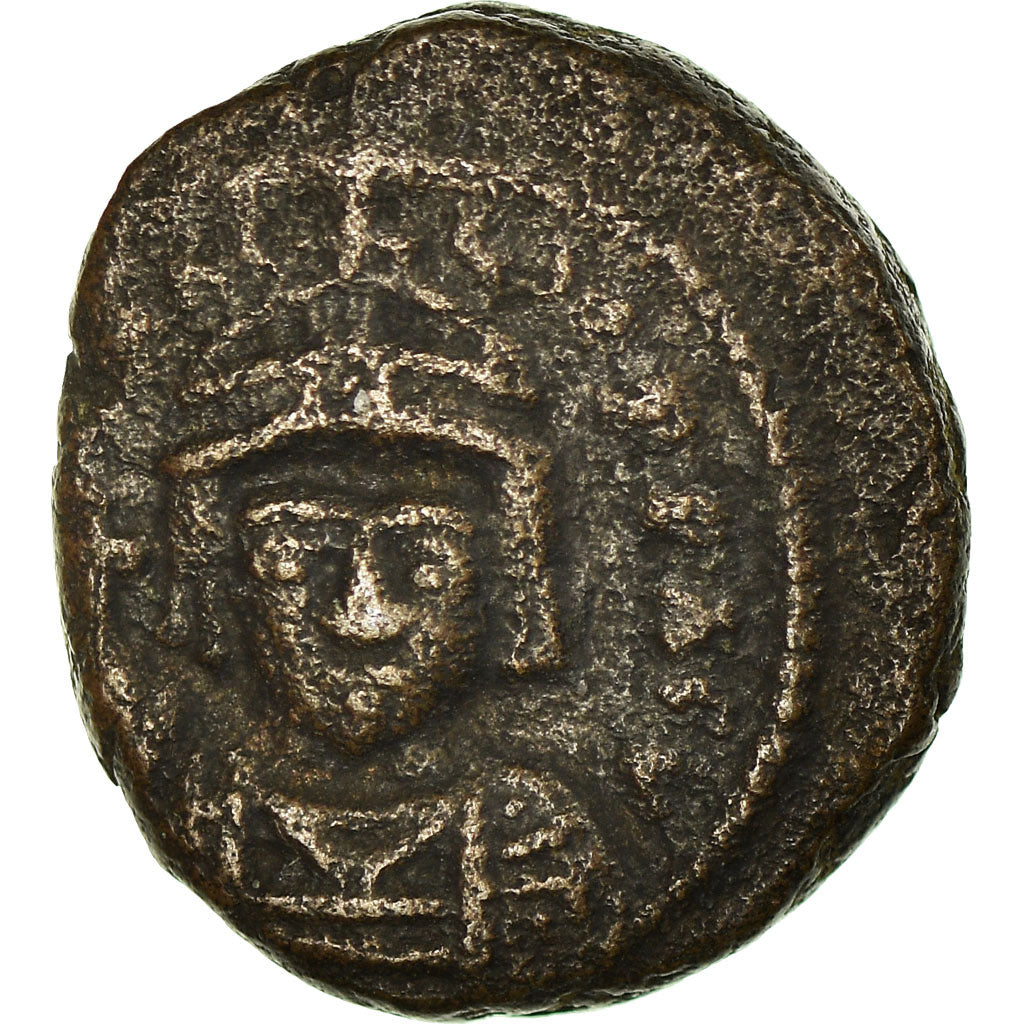 Coin, Heraclius, Half Follis, 610-641, Carthage, EF(40-45), Copper, Sear:872