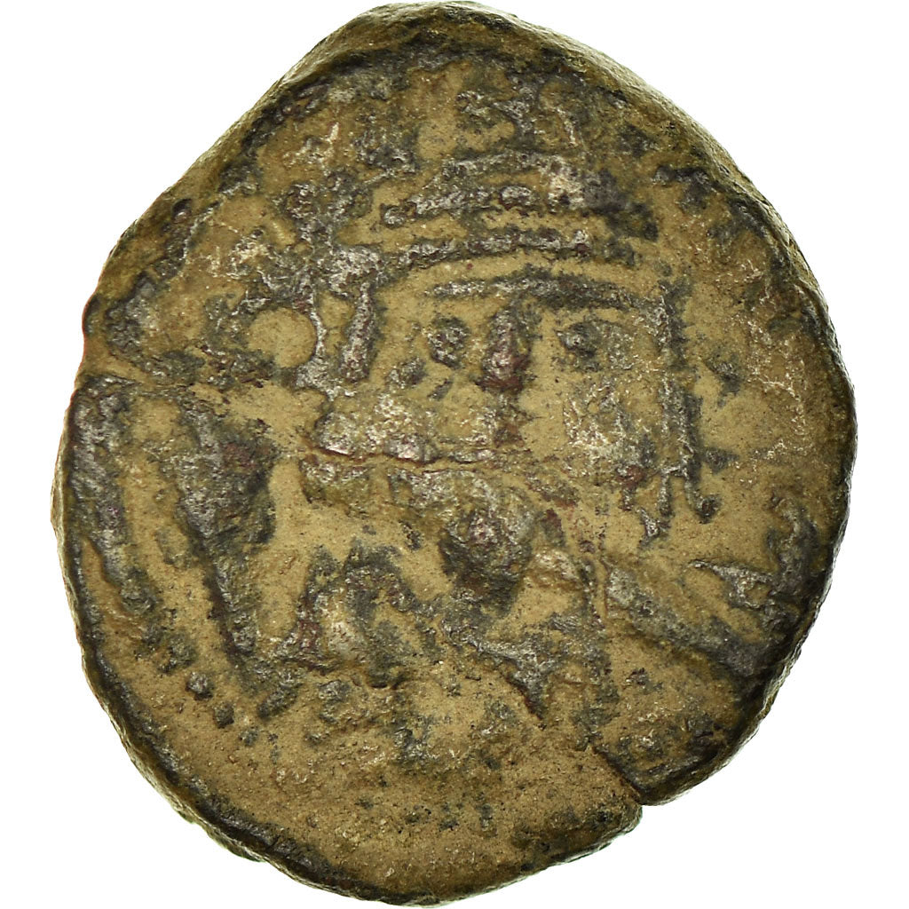 Monnaie, Héraclius, Demi-Follis, 610-641, Carthage, TB+, Cuivre, Sear:874