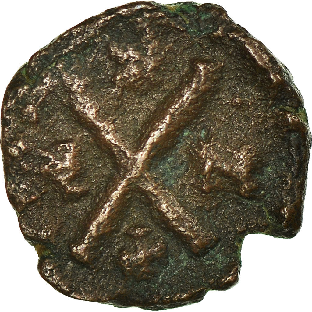 Coin, Heraclius, Decanummium, 610-612, Carthage, VF(30-35), Copper, Sear:876