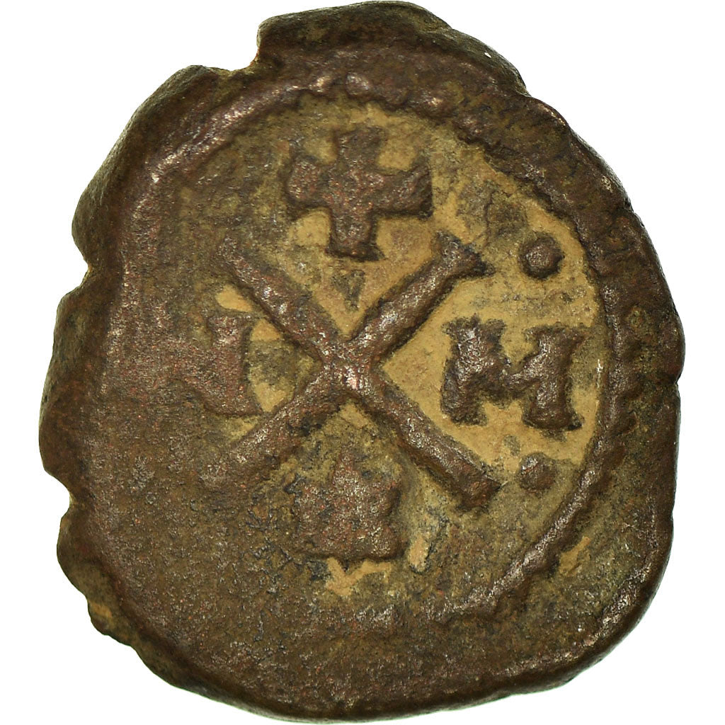 Coin, Heraclius, Decanummium, 610-612, Carthage, VF(30-35), Copper, Sear:876