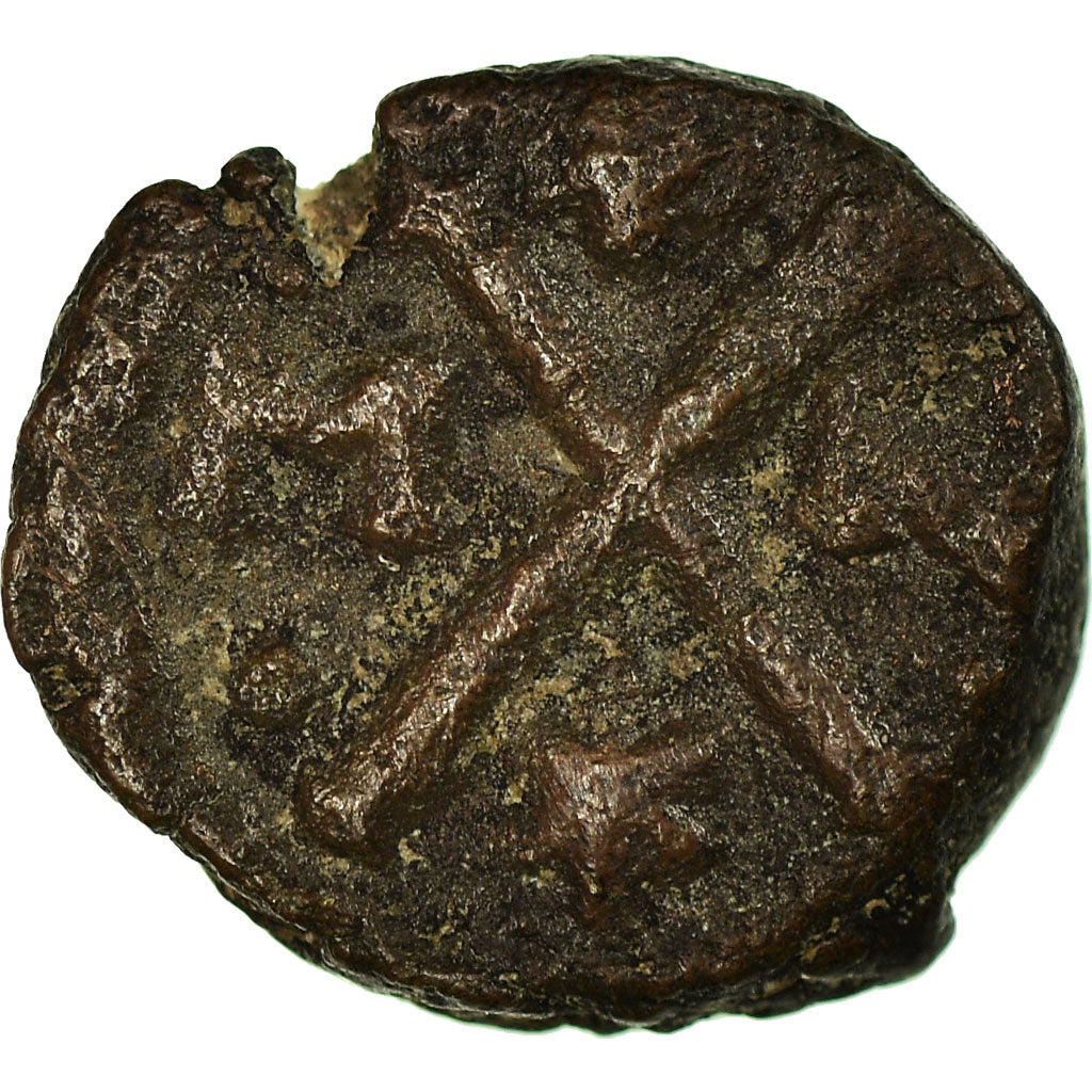 Coin, Heraclius, Decanummium, 610-641, Carthage, VF(30-35), Copper, Sear:878
