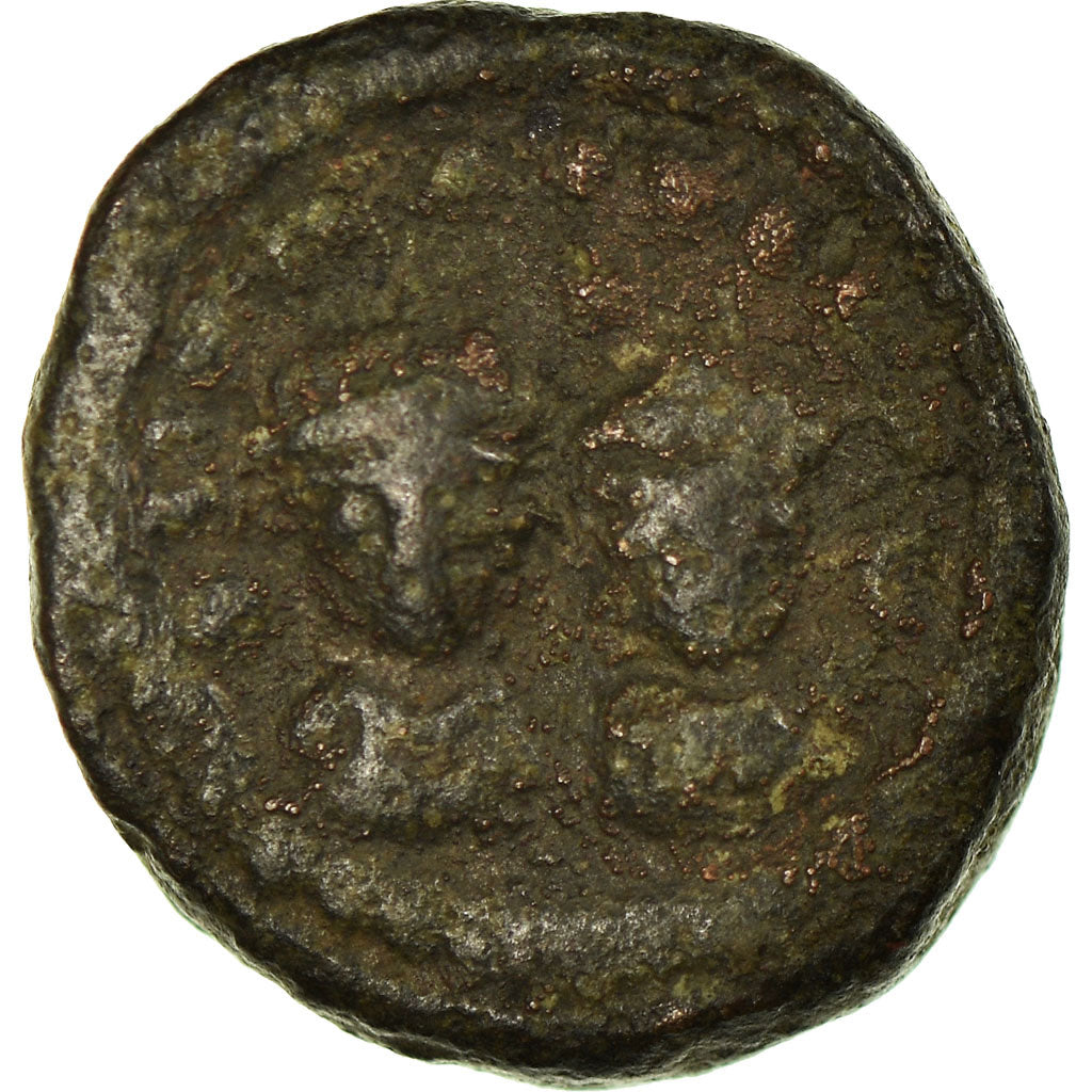 Coin, Heraclius, with Heraclius Constantine, Half Follis, 613-622, Rome