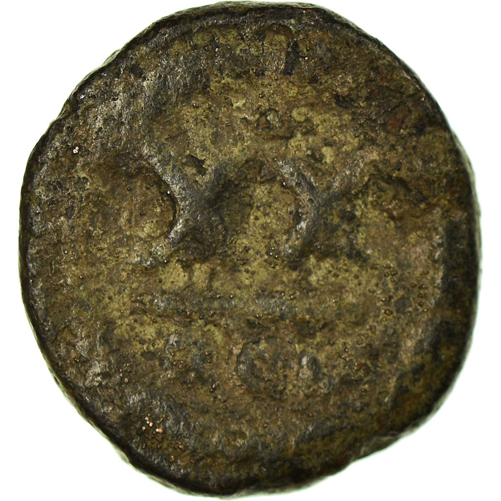 Coin, Heraclius, with Heraclius Constantine, Half Follis, 613-622, Rome