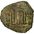 Moneda, Constans II, Follis, 641-668 AD, Constantinople, BC+, Cobre, Sear:1000
