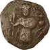 Monnaie, Constans II, Follis, 641-668 AD, Constantinople, TB, Cuivre, Sear:1000