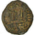 Moneta, Constans II, Follis, 641-668 AD, Constantinople, MB+, Rame, Sear:1001