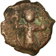 Coin, Constans II, Follis, 641-668 AD, Constantinople, VF(20-25), Copper