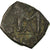 Moneda, Constans II, Follis, 641-668 AD, Constantinople, BC+, Cobre, Sear:1004