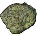 Moeda, Constans II, Follis, 641-668 AD, Constantinople, VF(30-35), Cobre