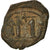 Moneta, Constans II, Follis, 641-668 AD, Constantinople, MB+, Rame, Sear:1006
