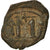 Moneta, Constans II, Follis, 641-668 AD, Constantinople, VF(30-35), Miedź