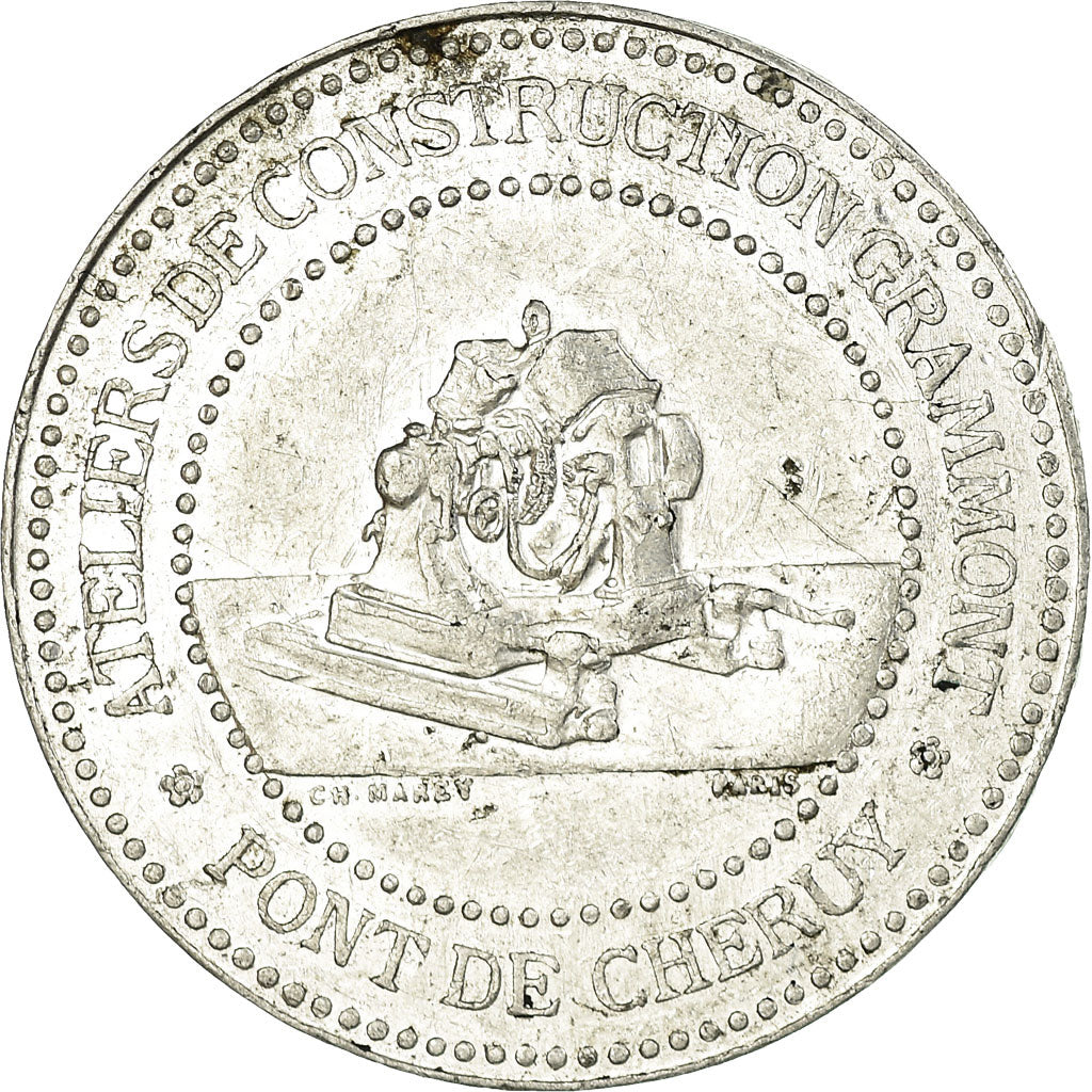 Coin, France, Compagnie des Tramways Electriques, Limoges, 10 Centimes