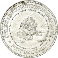 Coin, France, Compagnie des Tramways Electriques, Limoges, 10 Centimes
