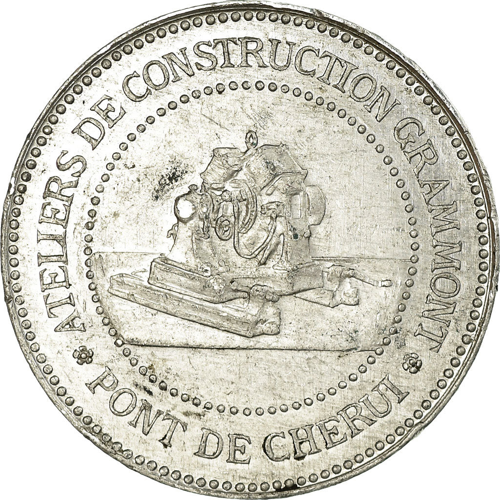Coin, France, Compagnie des Tramways Electriques, Limoges, 10 Centimes