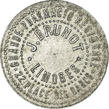 Coin, France, Compagnie des Tramways Electriques, Limoges, 10 Centimes