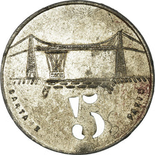 Moneta, Francia, Transbordeur de Rouen, Rouen, 5 Centimes, BB+, Nickel plated