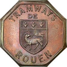 France, Token, Rouen, Tramways de rouen, Bon pour une Section, Banlieue