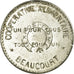 Moneda, Francia, Coopérative Alimentaire, Beaucourt, 20 Centimes, MBC+, Nickel