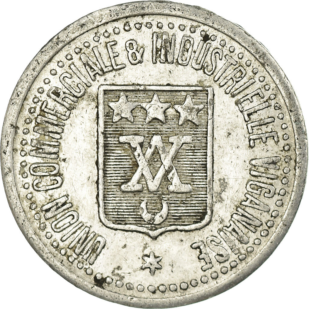 Coin, France, Union Commerciale et Industrielle, Le Vigan, 5 Centimes