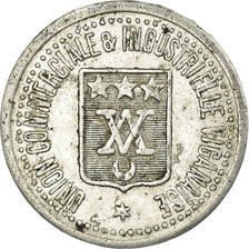 Coin, France, Union Commerciale et Industrielle, Le Vigan, 5 Centimes