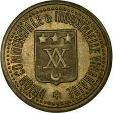 Coin, France, Union Commerciale et Industrielle, Le Vigan, 25 Centimes