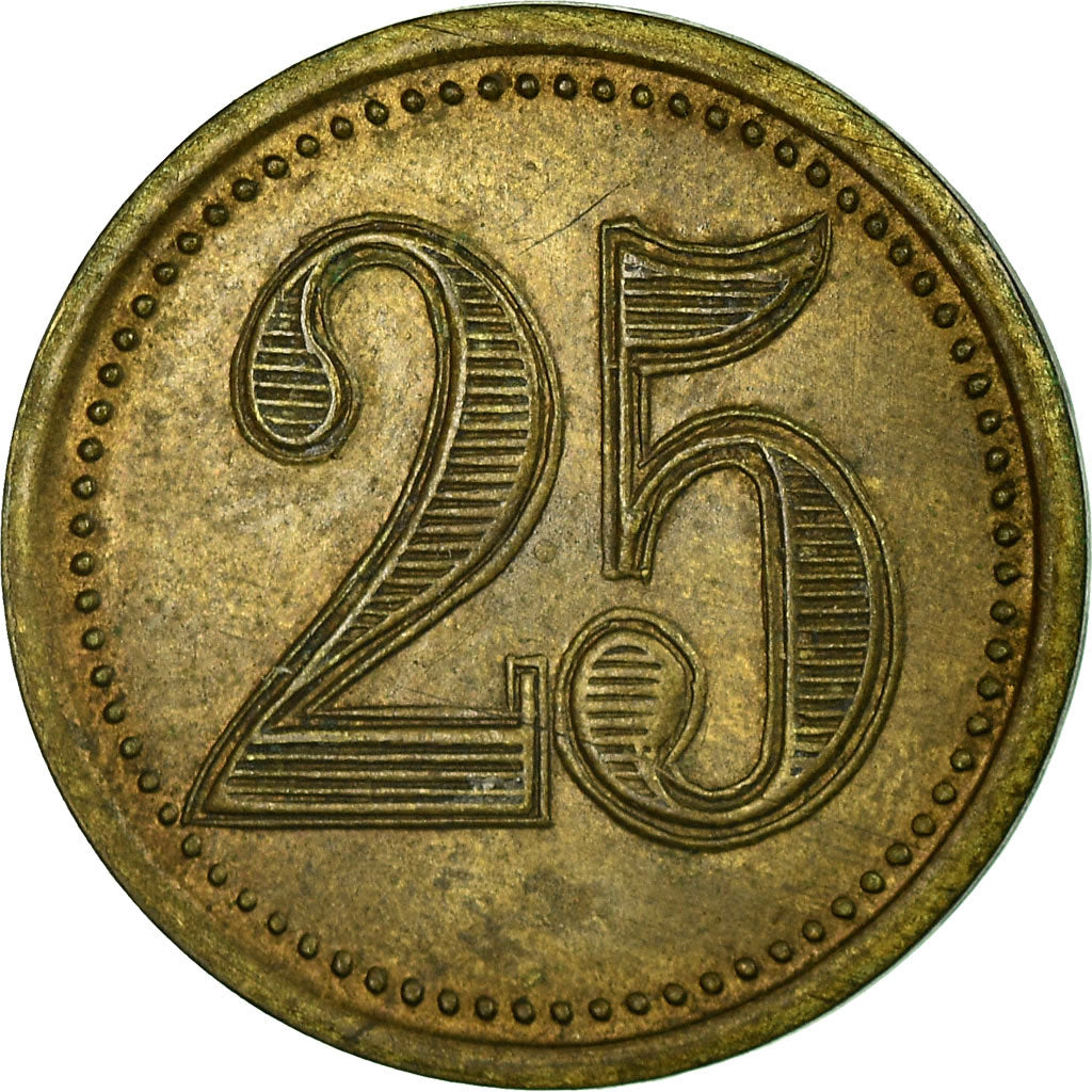 Coin, France, Union Commerciale et Industrielle, Le Vigan, 25 Centimes