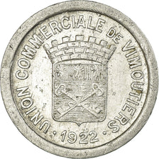Monnaie, France, Union Commerciale, Vimoutiers, 5 Centimes, 1922, TTB