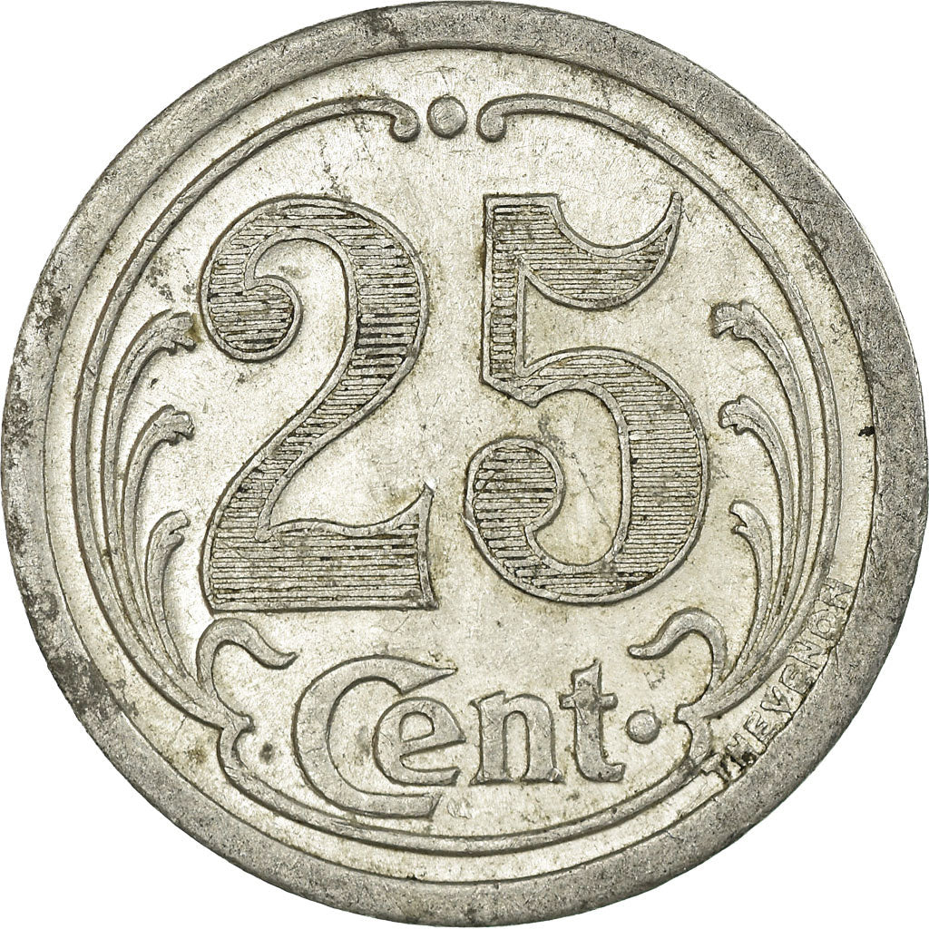 Coin, France, Union Commerciale, Vimoutiers, 25 Centimes, 1922, AU(55-58)