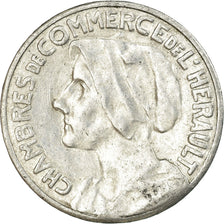 Coin, France, Chambres de Commerce de l'Hérault, 25 Centimes, 1920-1924