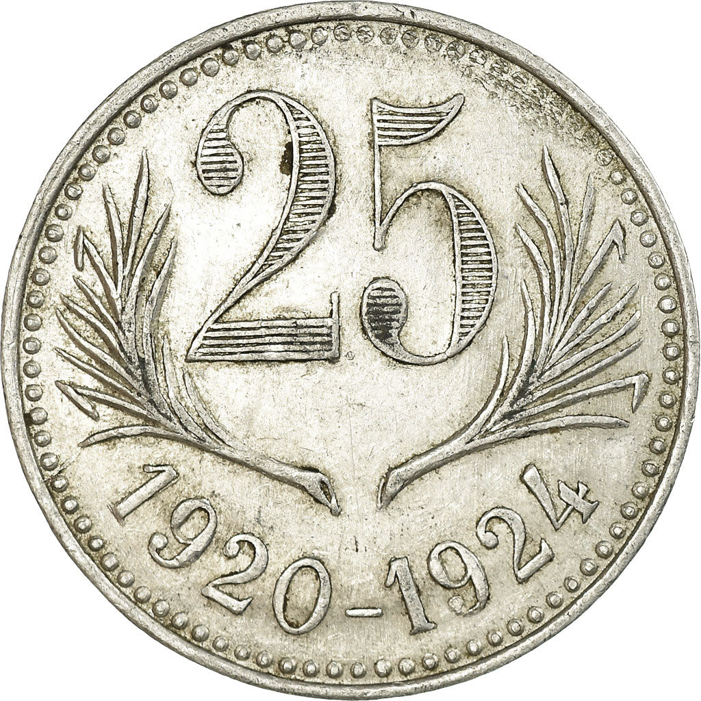 Coin, France, Chambres de Commerce de l'Hérault, 25 Centimes, 1920-1924