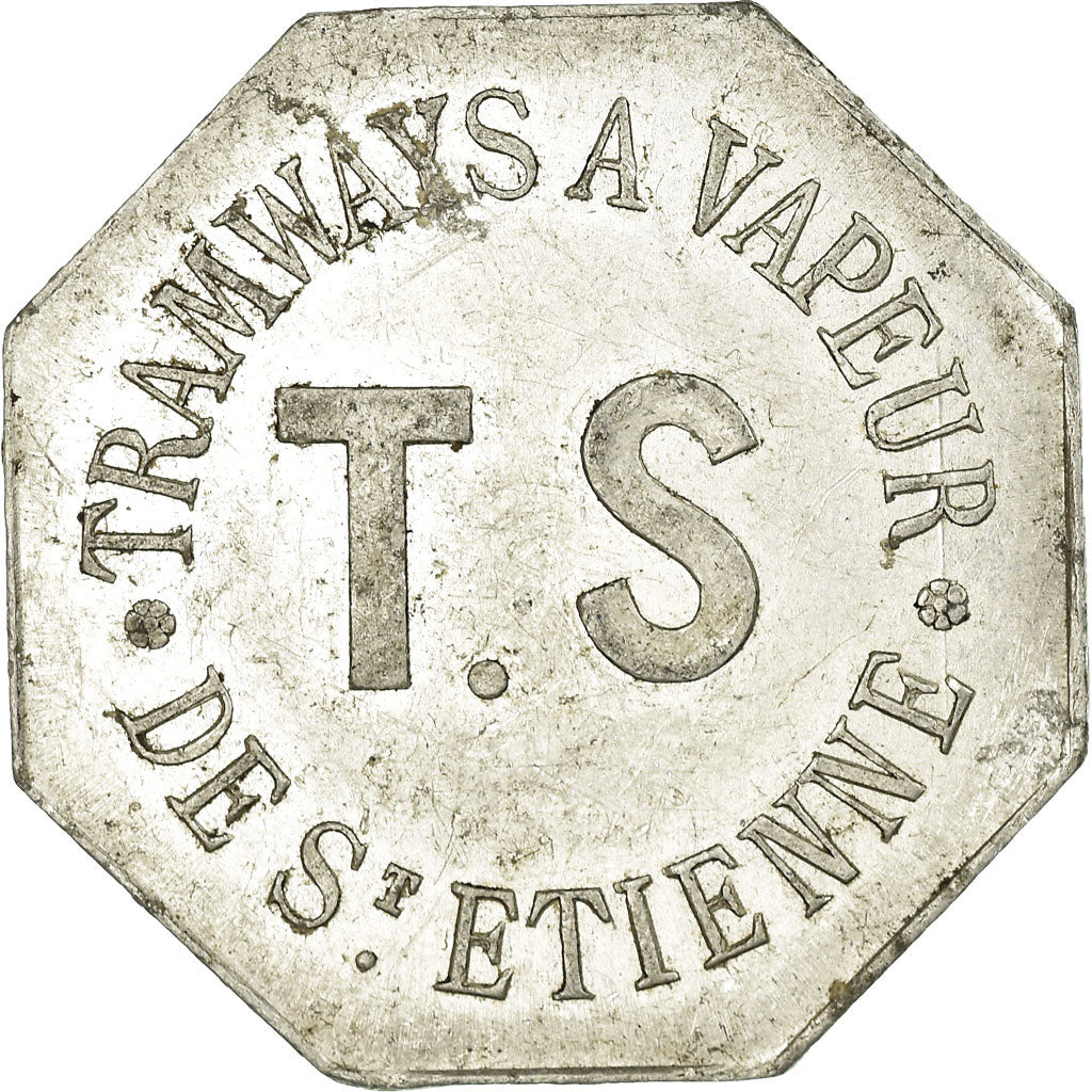 Monnaie, France, Tramways à Vapeur, T.S, Bellevue Terrasse, Saint-Etienne, 10