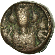 Monnaie, Constans II, 12 Nummi, 642, Alexandrie, Variété, TB+, Cuivre