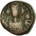 Moneta, Constans II, 12 Nummi, 642, Alexandria, Variety, MB+, Rame, Sear:1026