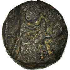 Moneta, Constans II, 12 Nummi, 645-646, Alexandria, VF(30-35), Miedź, Sear:1027