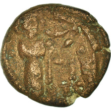 Coin, Constans II, Follis, 662-667, Carthage, VF(20-25), Copper, Sear:1055