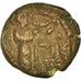 Coin, Constans II, Follis, 662-667, Carthage, VF(20-25), Copper, Sear:1055
